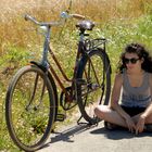 Girl and a bike...