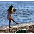 Girl and ball