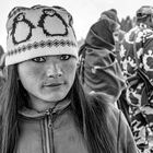 Girl at Nepal border, Ganktok, Sikkim, India