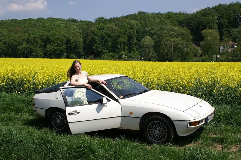 Girl & Car