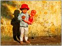 girl & doll - HOI AN - Vitenam - UNESCO by SILVA WISCHEROPP 