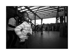 Girl enjoying an African Dance Workshop