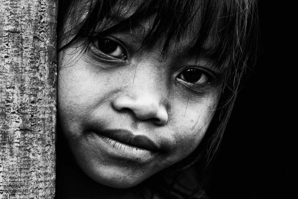 girl from a minority village