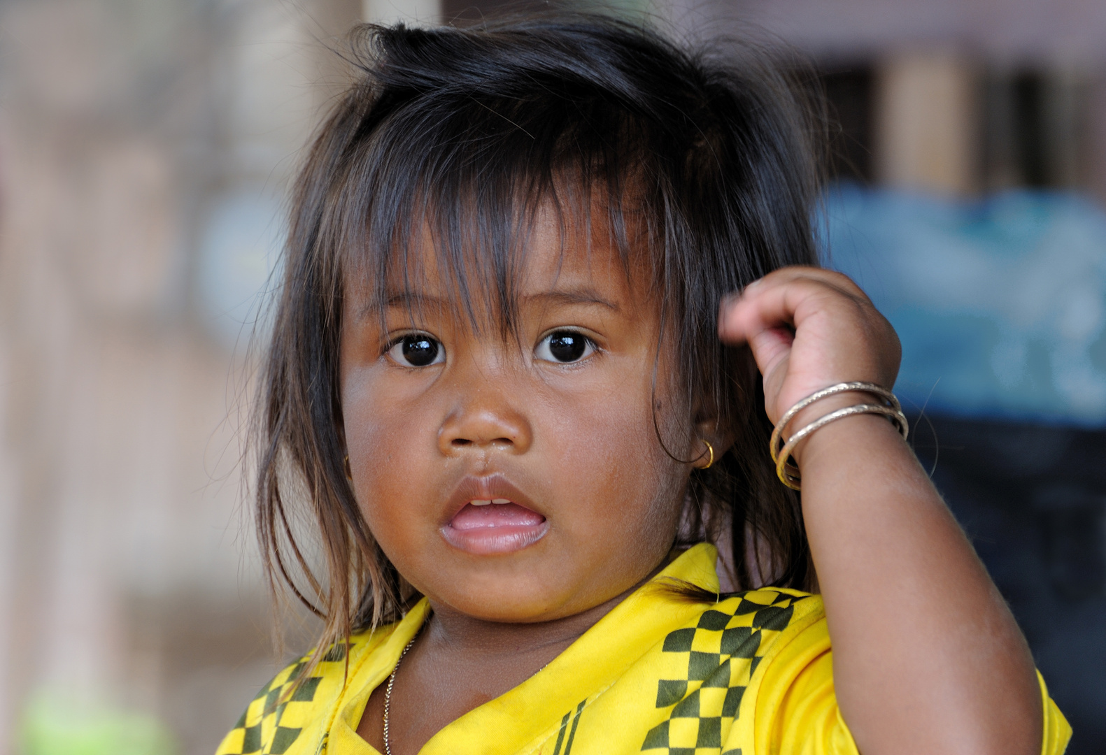 Girl from Banteay Chhmar Village 01