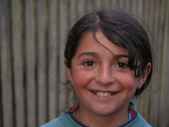 Girl from Chiloe Island Chile