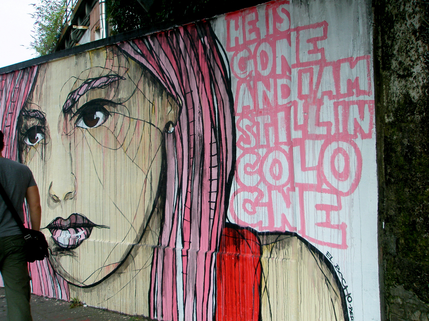 Girl Graffito in Ihrefeld No.1
