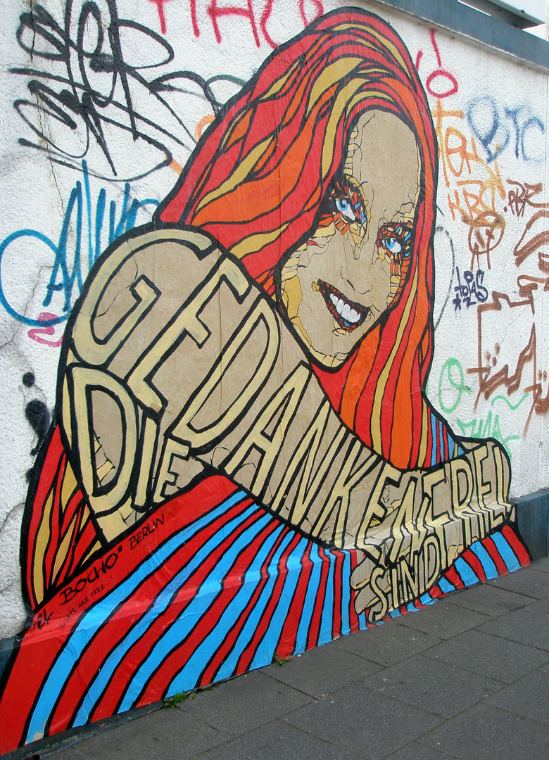 Girl Graffito in Ihrefeld No.2