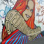 Girl Graffito in Ihrefeld No.2