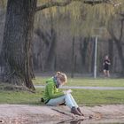 Girl in a Park