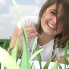 girl in grass