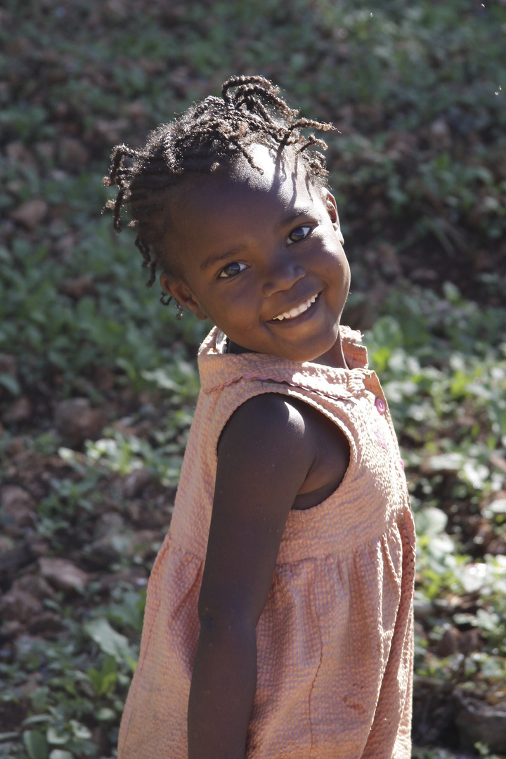 Girl in Haïti