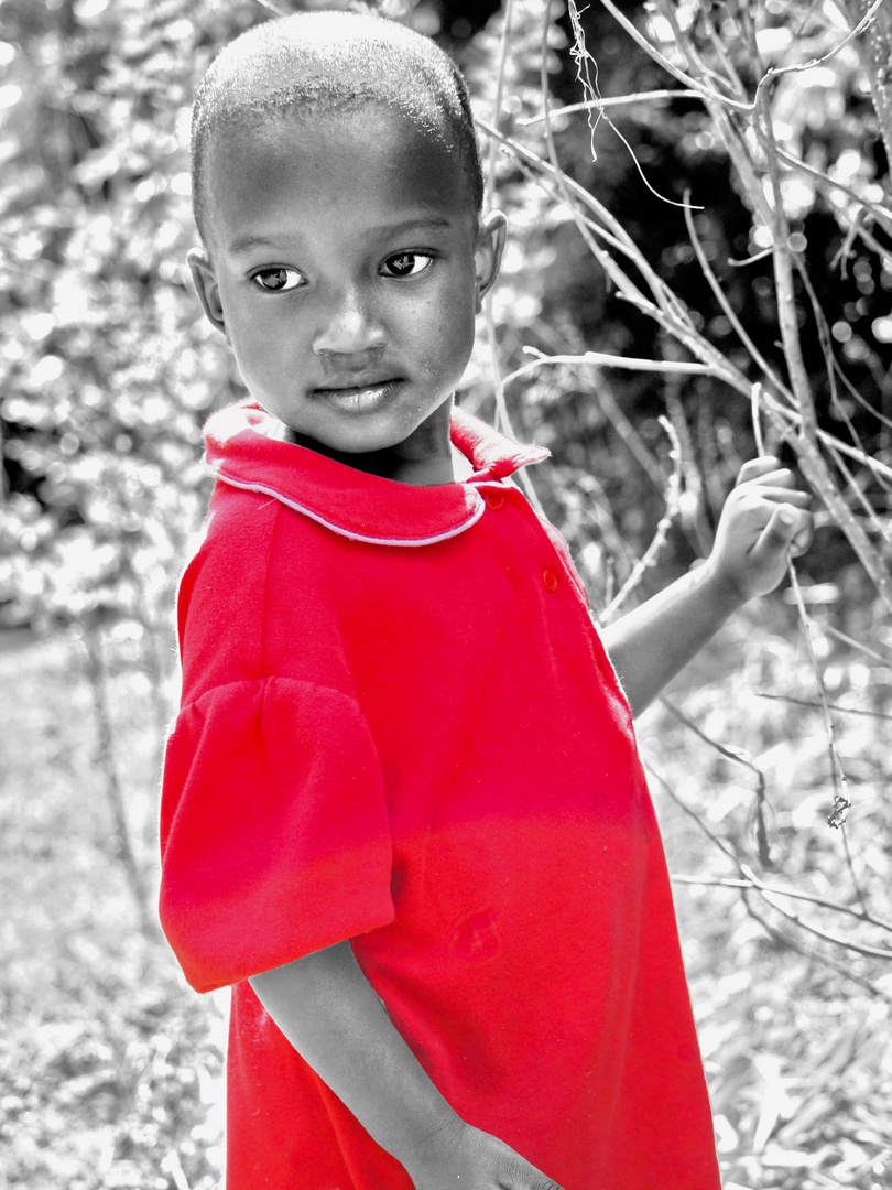 girl in red