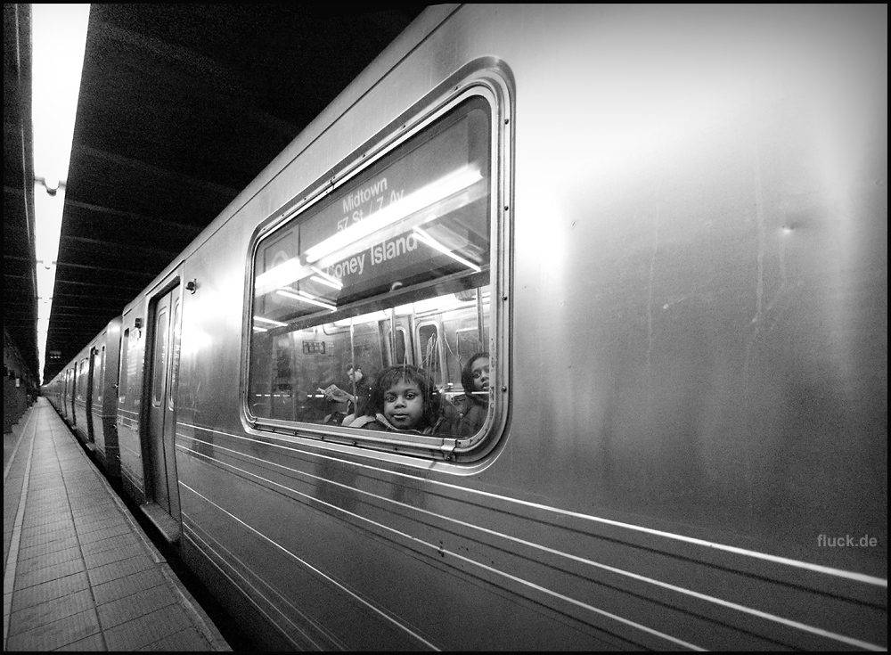 Girl in Subway