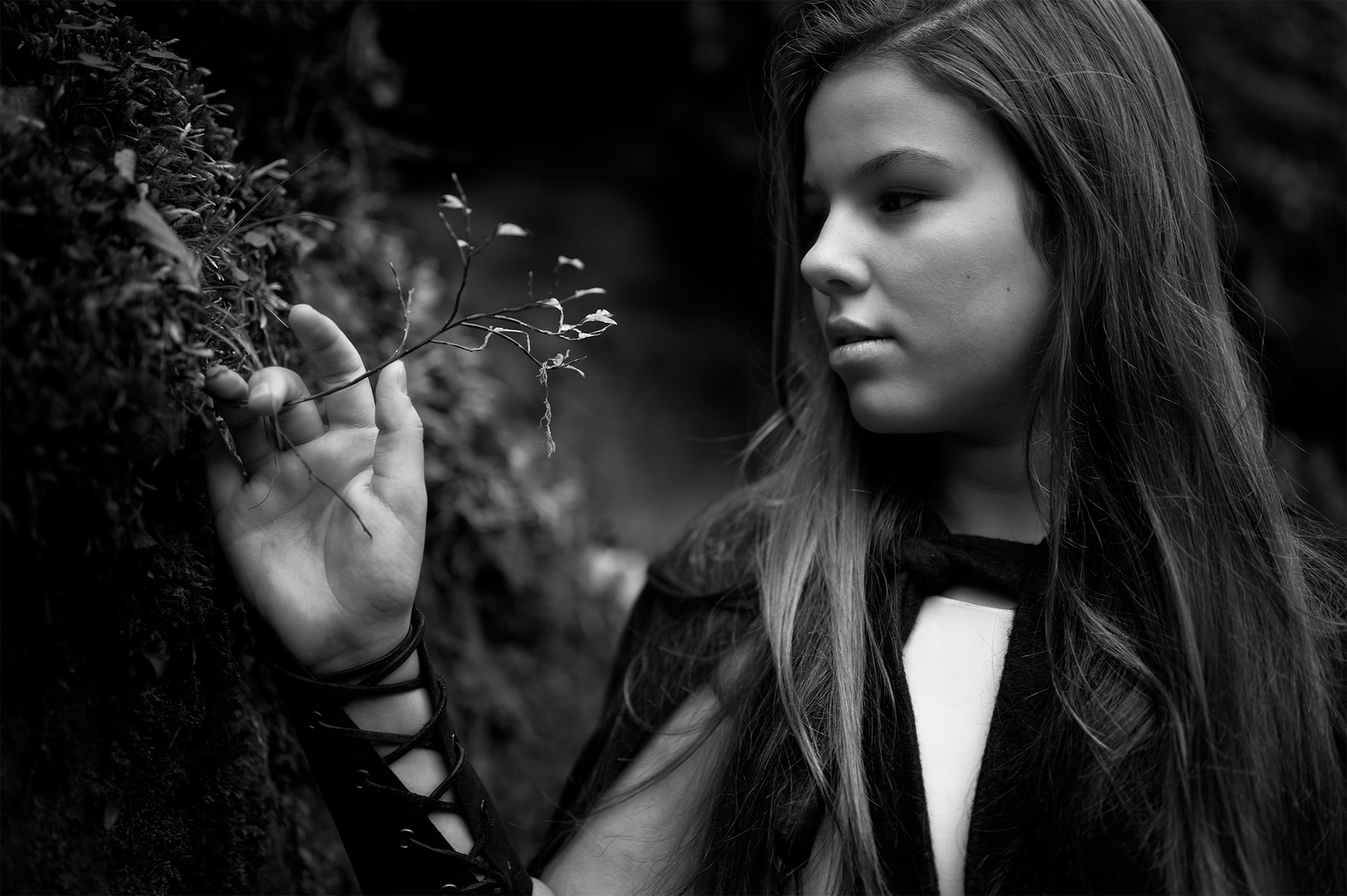 Girl in the Forest