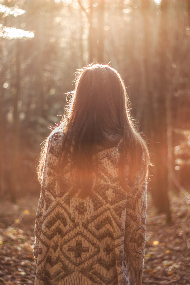 Girl in the Forest