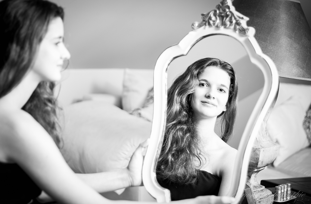 girl in the mirror...