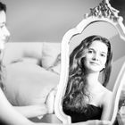 girl in the mirror...