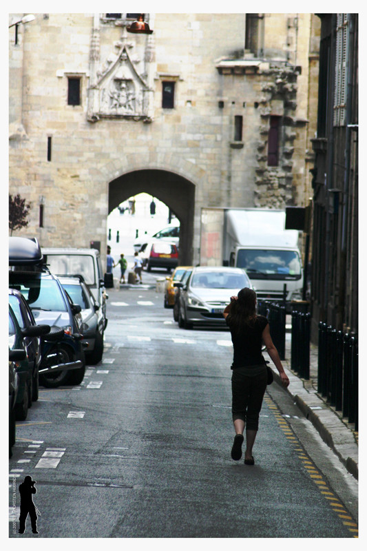 Girl in the street