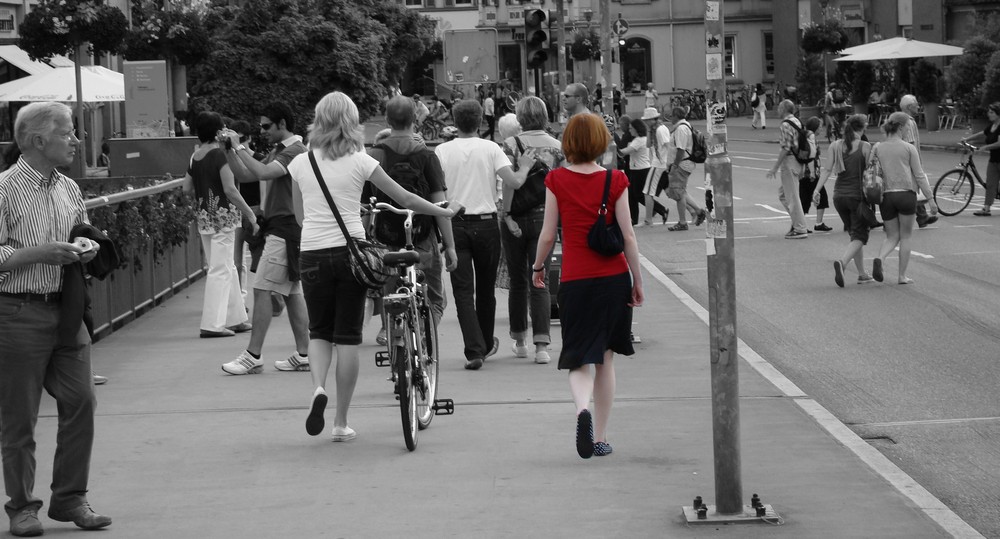 Girl in Tübingen