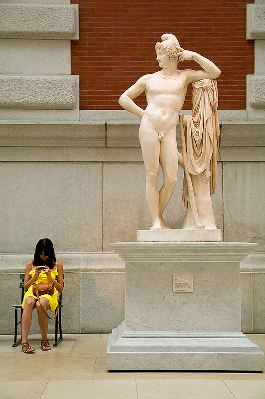 Girl in yellow dress