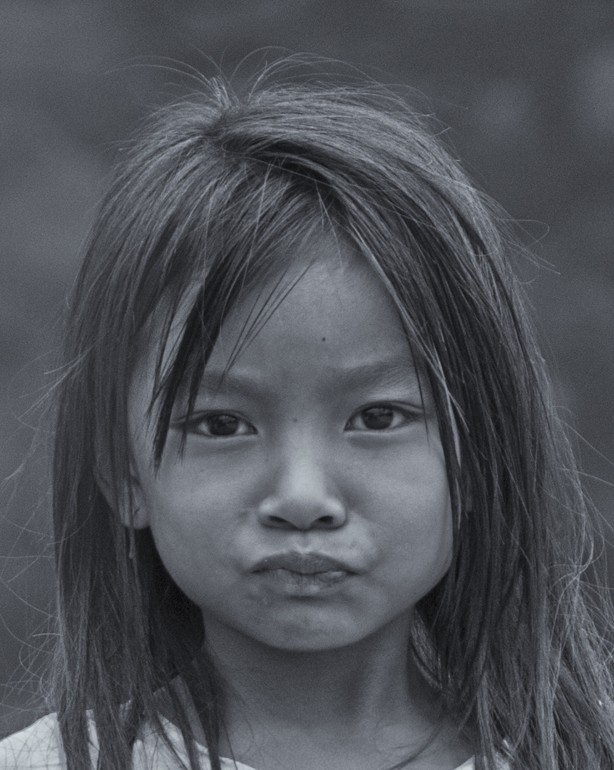 Girl, Lao Village