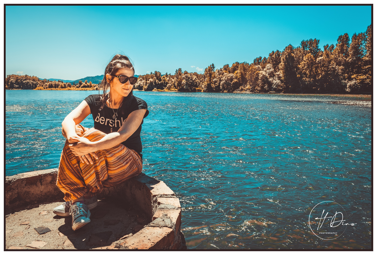 Girl near the River