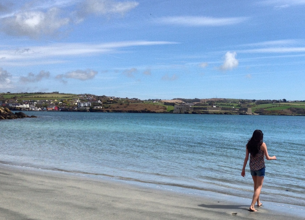 Girl on a beach