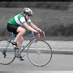 Girl on bike