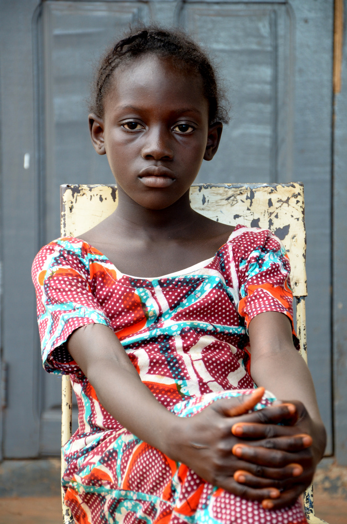 Girl on Chair