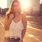 Girl with Backlight