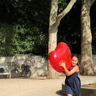 Girl with balloon