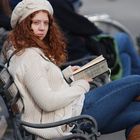 Girl with book