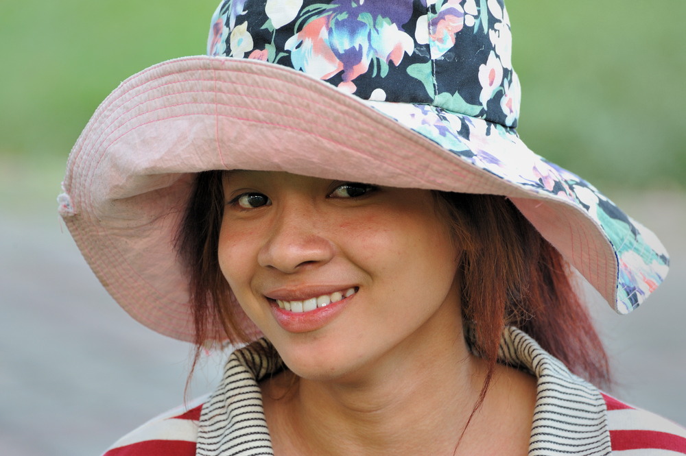 Girl with Hat 1