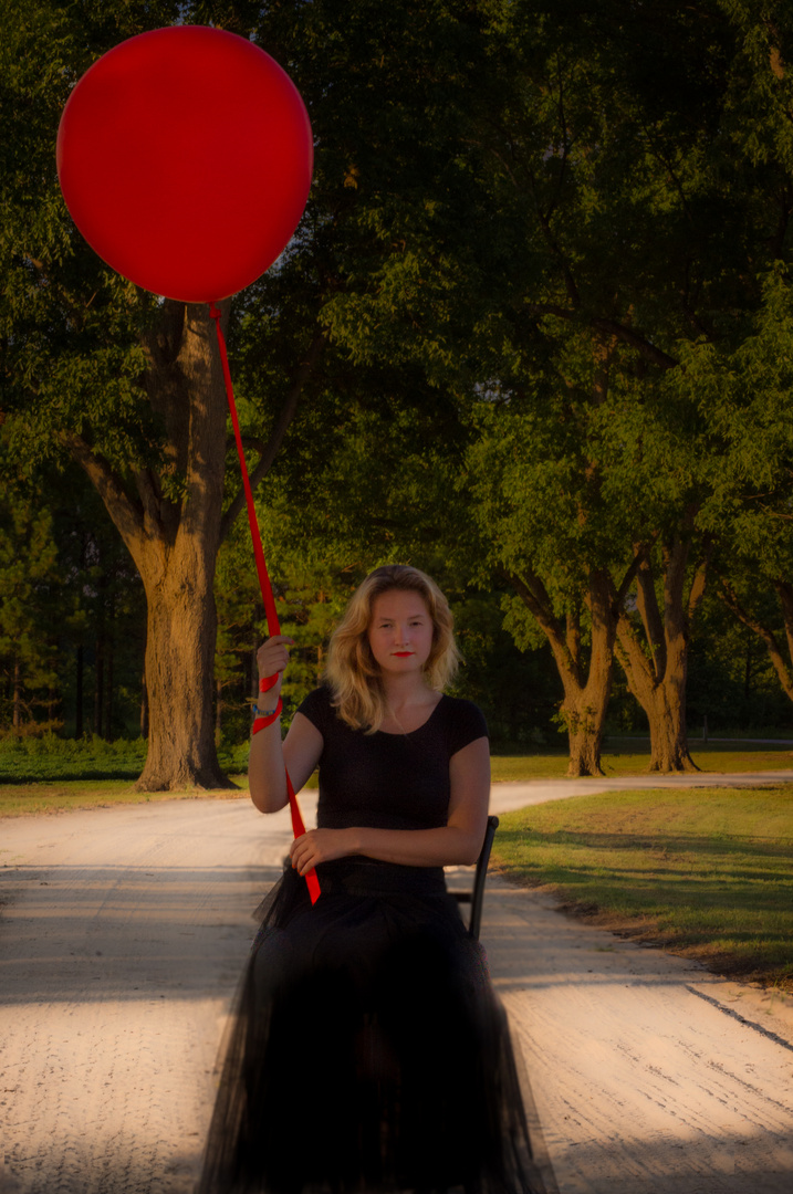 "Girl with the red Ballon"