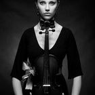 Girl with violin