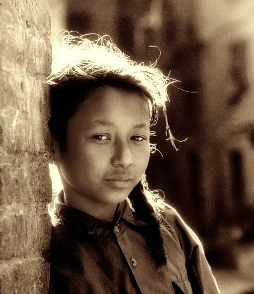 Girl,Bhaktapur-Nepal