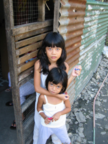 Girls in Squatter Village