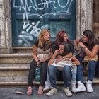 Girls on The Stoop