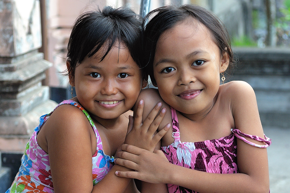 Girls portrait in Sukawati-Gianyar