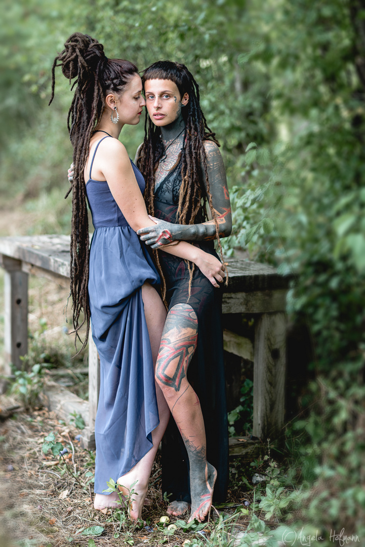 Girls With Dreads Foto Bild Portrait Szene Portrait