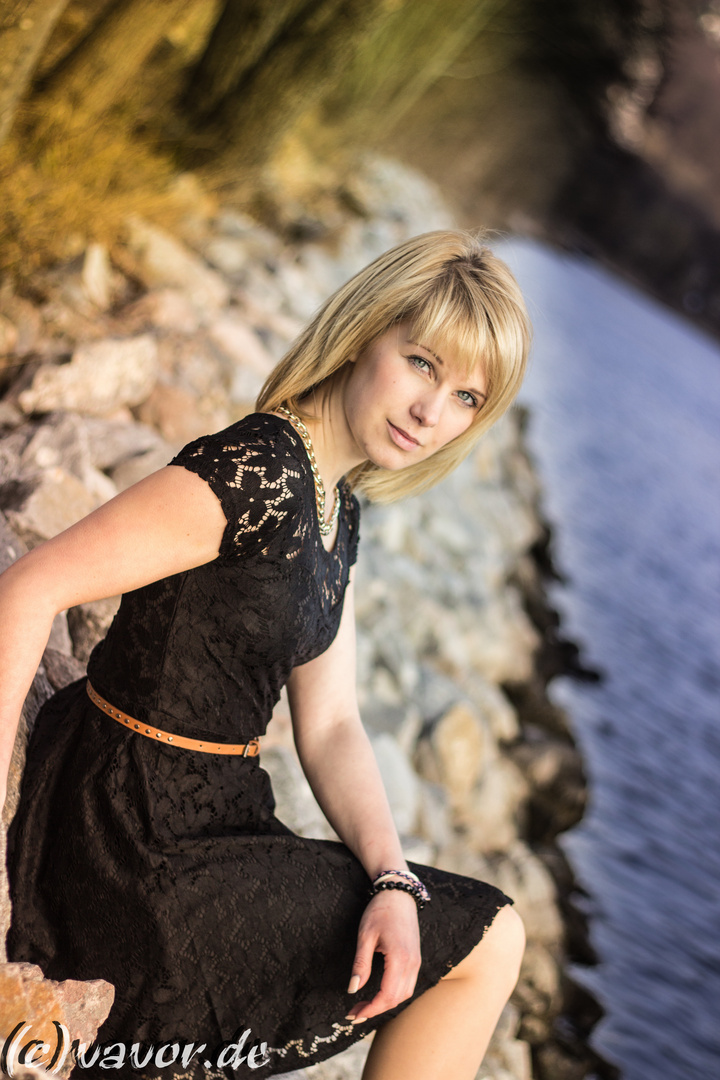 Girly on the river