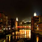 Girona bei Nacht