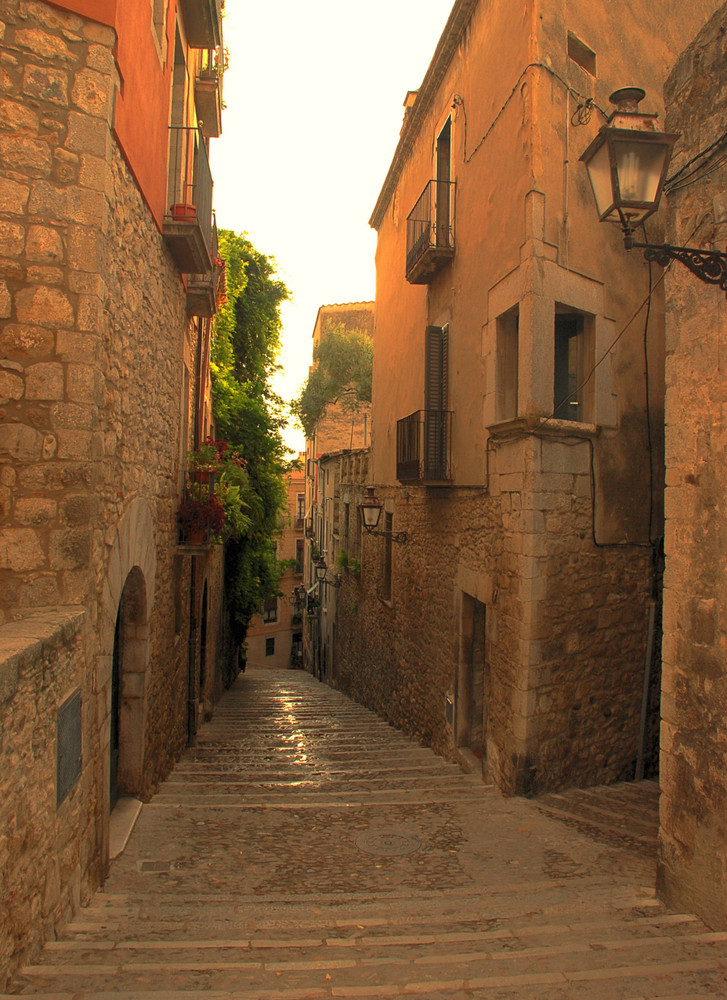 Gironas Altstadt # En el barrio viejo de Girona