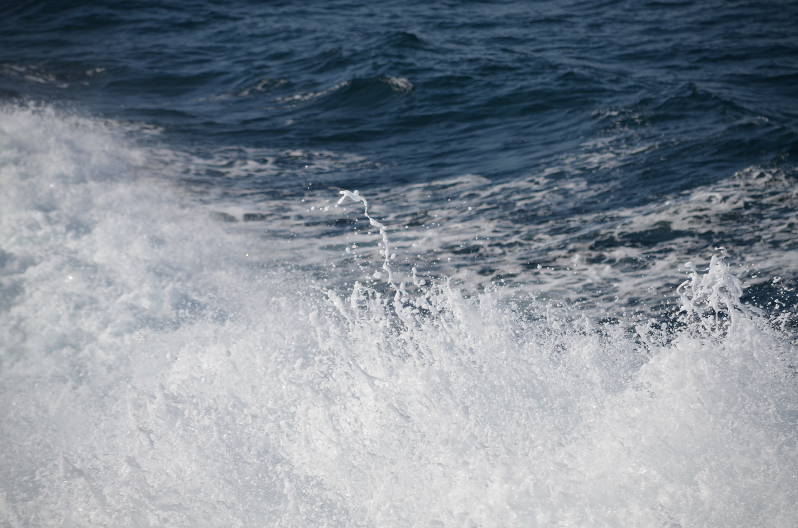 Gischt auf dem Skagerrak