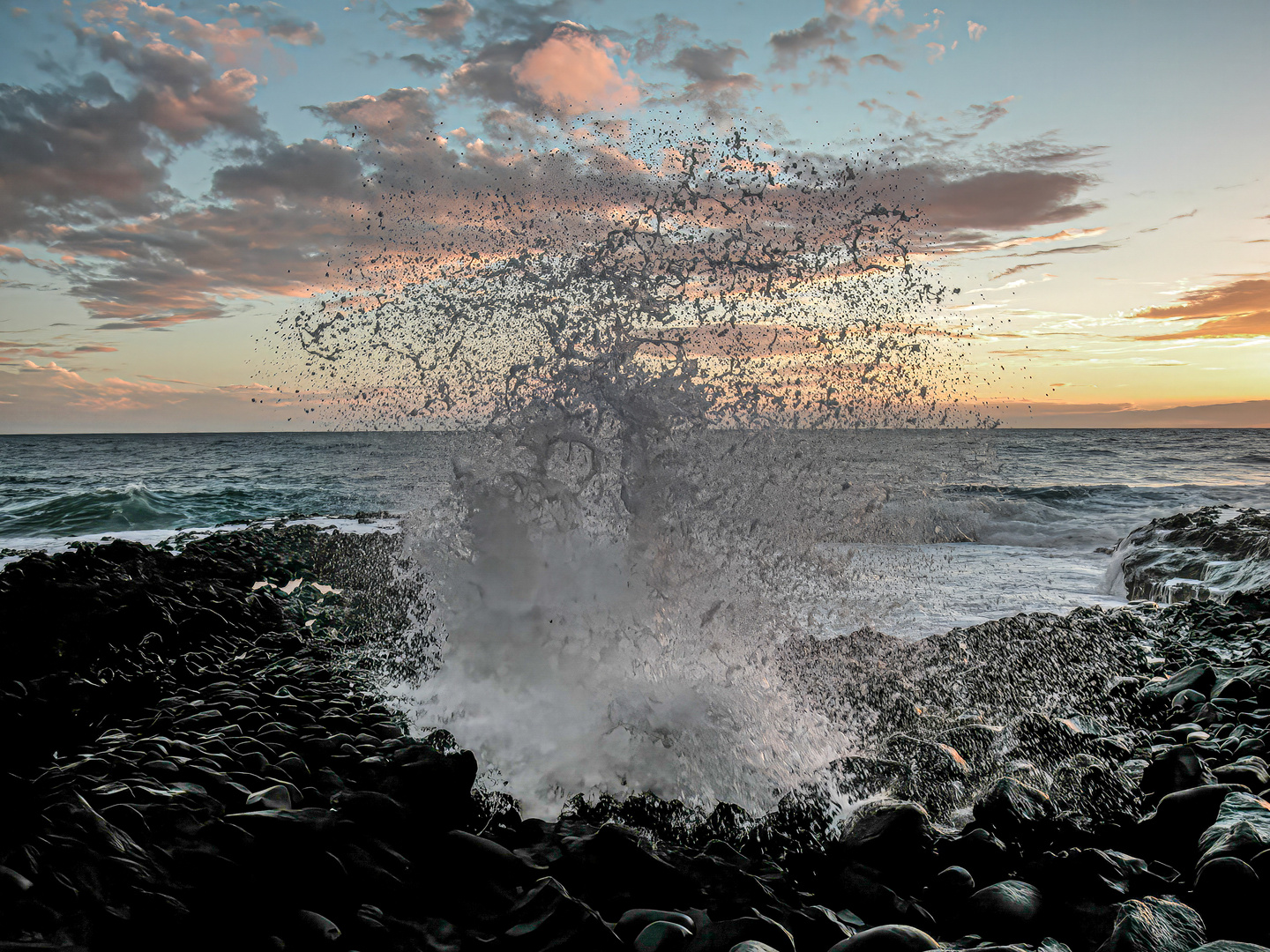 Gischt, La Palma