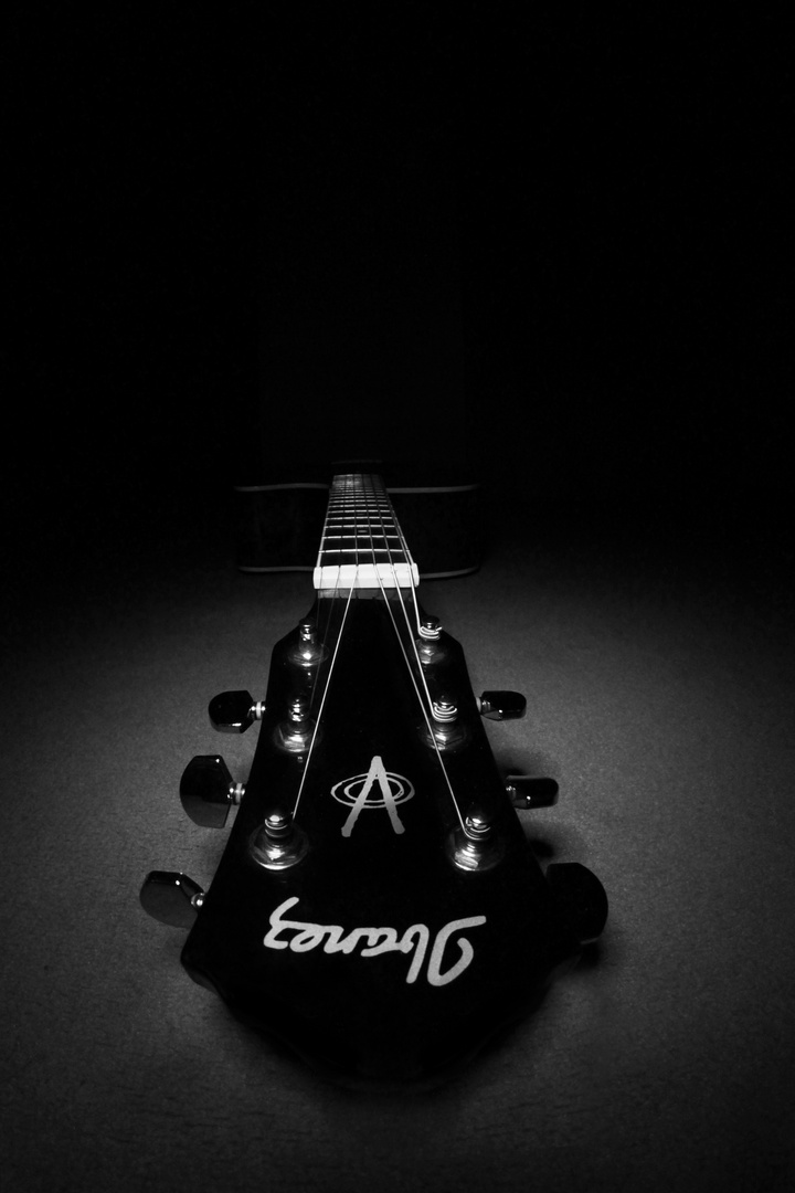 Gitarre mit Fisheye