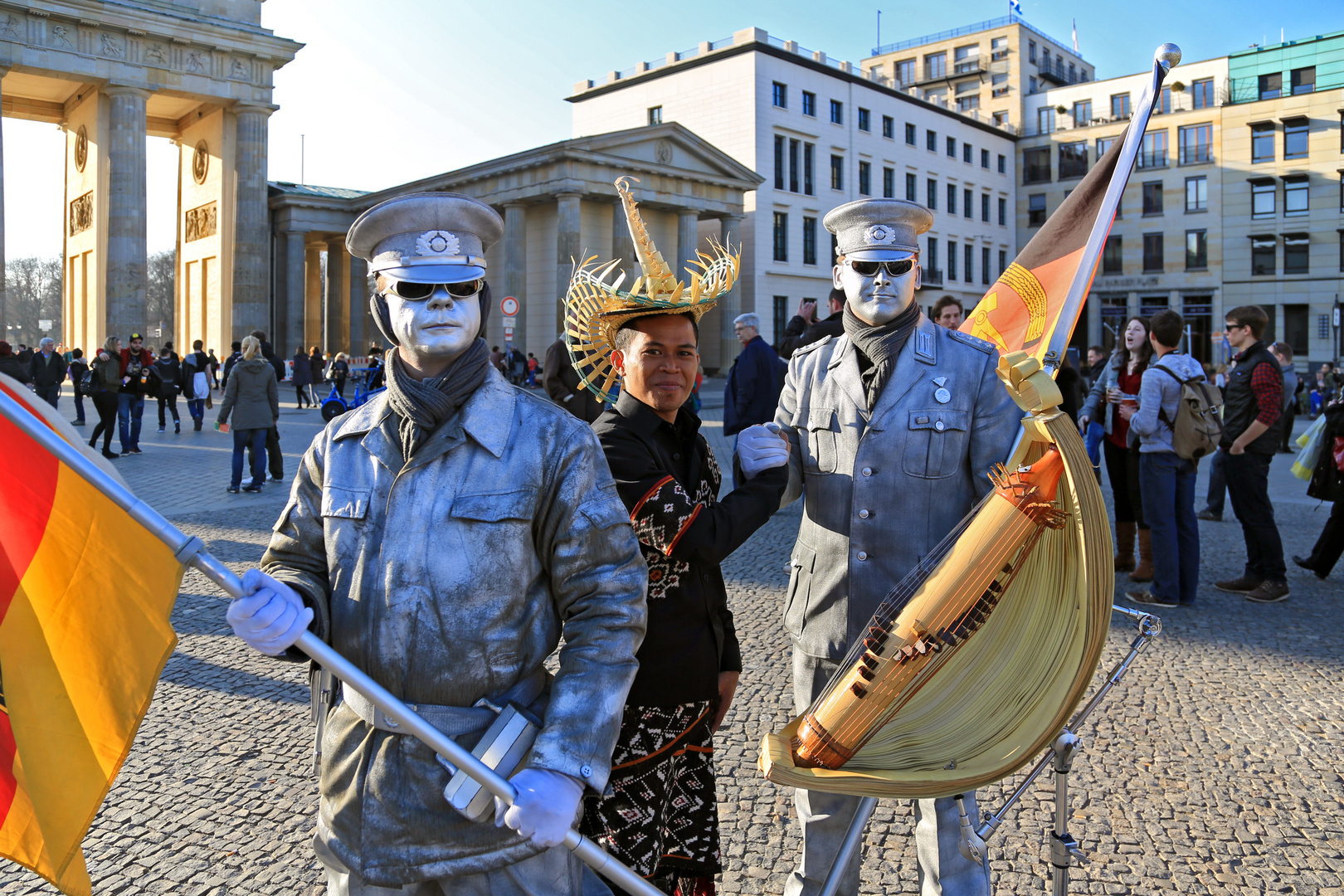 Gitarren statt Knarren...