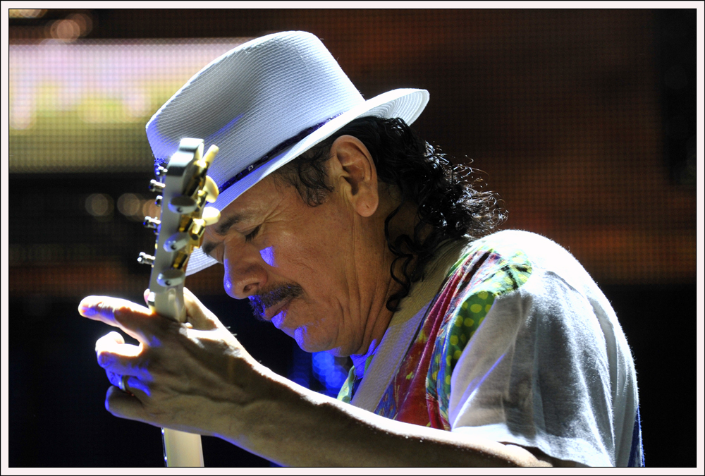 Gitarrengott Carlos Santana