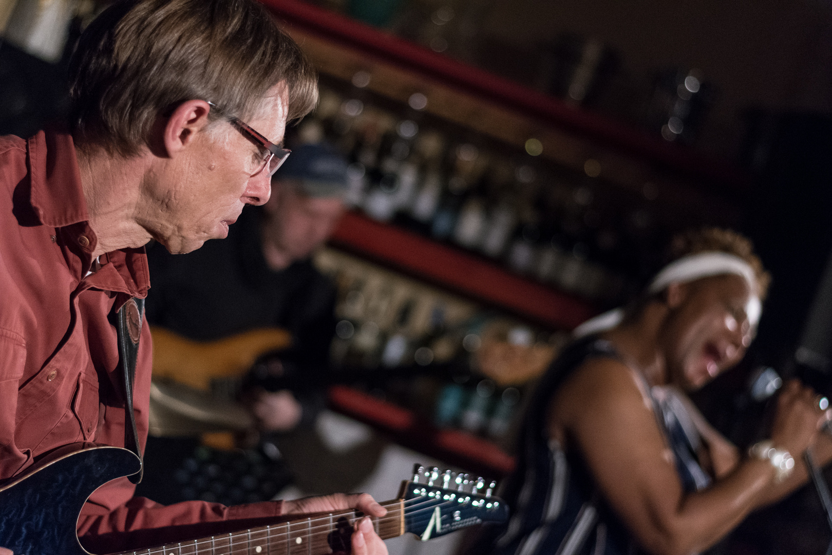 Gitarrensolo im Wein-Musketier Stuttgart-Degerloch