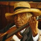 Gitarrenspieler Cusco/Peru